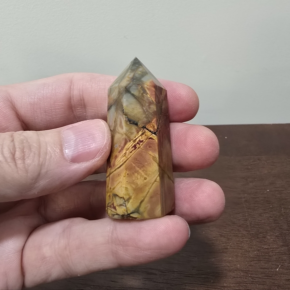 Red Creek Jasper Crystal Tower #G - Picture 5 of 5